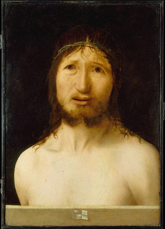 Antonello da Messina--Christ Crowned with Thorns