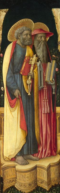Antonio Vivarini and Giovanni d Alemagna - Saints Peter and Jerome