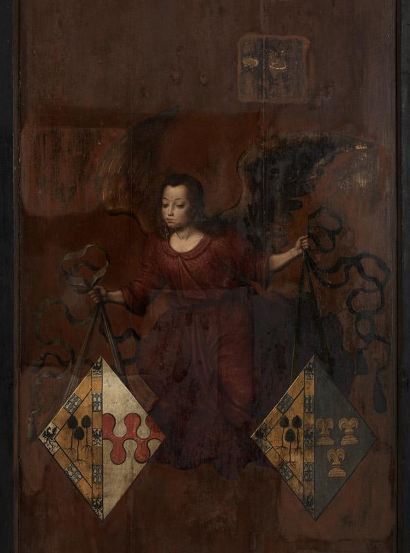 Antoon Claeissens - Portraits of Juan II Pardo and his Wifes Anna Ingenieulandt and Maria Ancheman