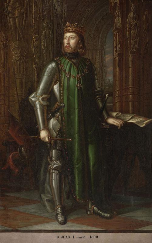 Arbiol y Rodriguez, Vicente-Juan I de Castilla-222 cm x 141 cm