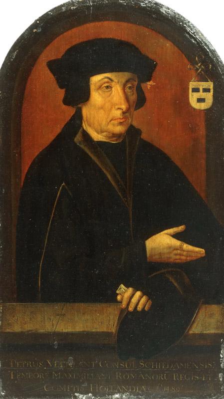 Artist-maker unknown, Netherlandish (active northern Netherlands) -- Portrait of Peter Veenlant, Burgomaster of Schiedam