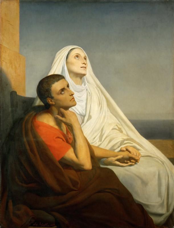 Ary Scheffer (1795-1858) -- Saint Augustine and His Mother