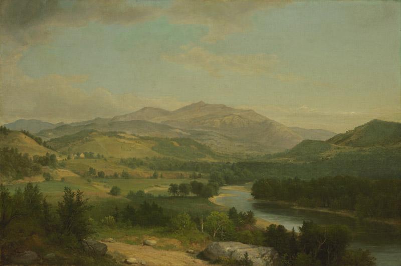 Asher B. Durand - Landscape, Welch Mountain, 1863
