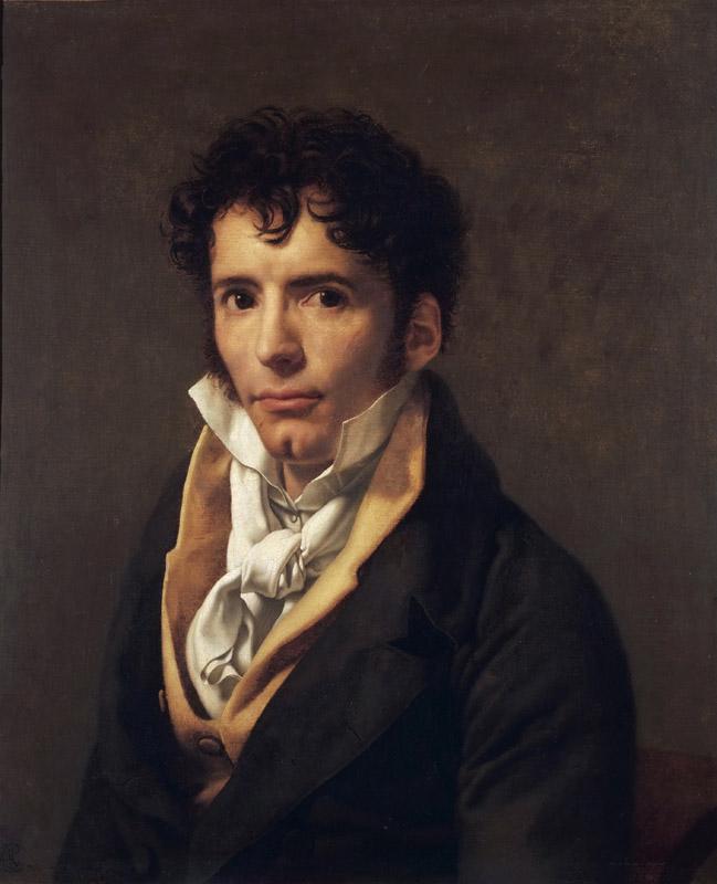 Attributed to Anne-Louis Girodet de Roucy Trioson, French, 1767-1824 -- Portrait of a Man