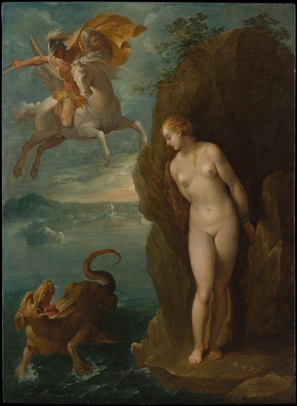 Attributed to Bernardino Cesari--Perseus and Andromeda
