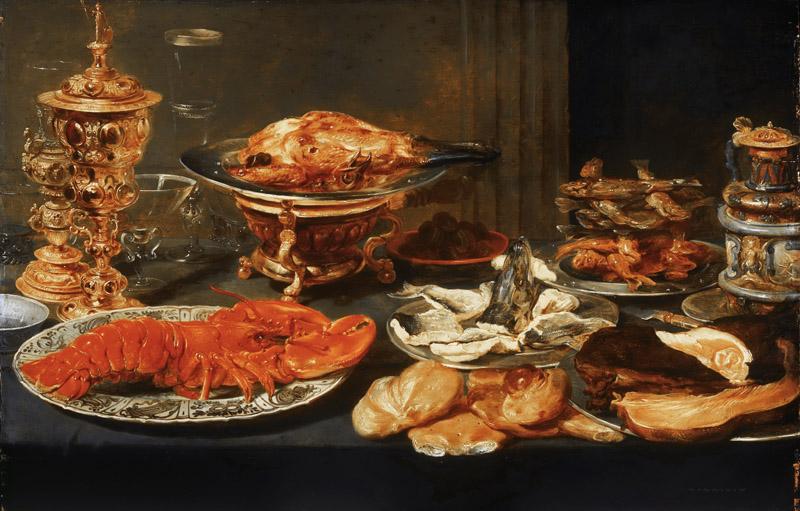 Attributed to Frans Snyders, Flemish (active Antwerp), 1579-1657 -- Still Life with a Lobster