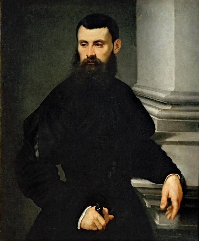 Attributed to Jacopo Tintoretto -a Gentleman