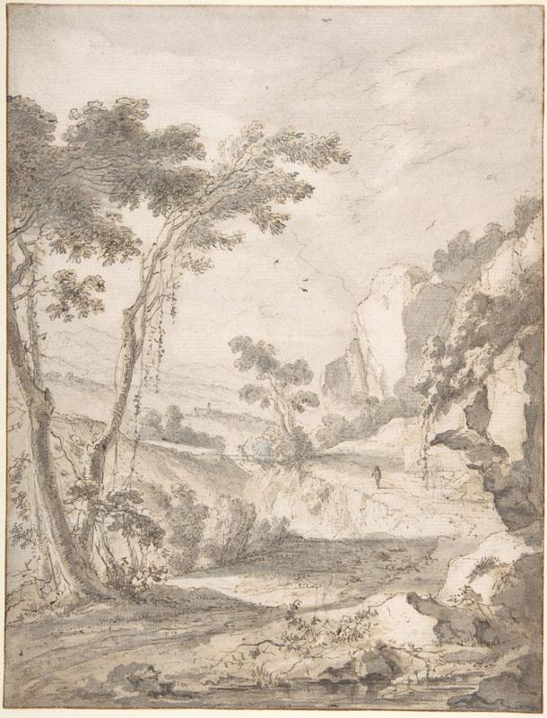 Attributed to Jan Both--Rocky Landscape
