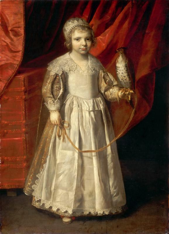 Attributed to Philippe de Champaigne -- Child with Falcon