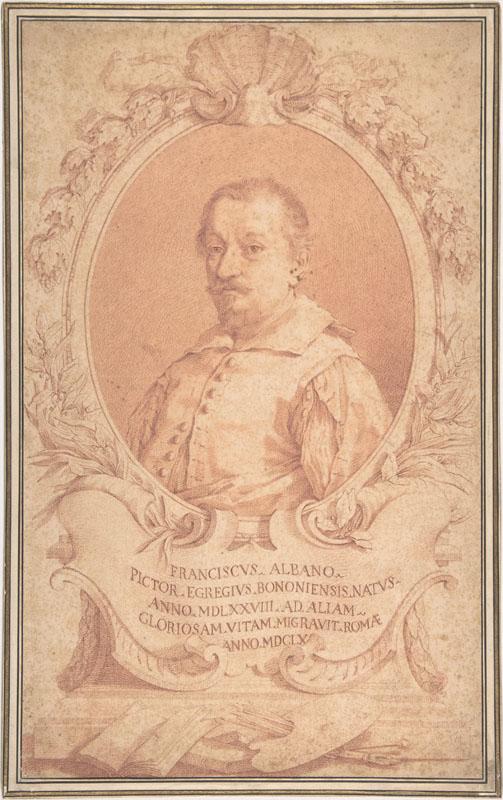 Attributed to Sempronio Subissati--Portrait of Francesco Albani