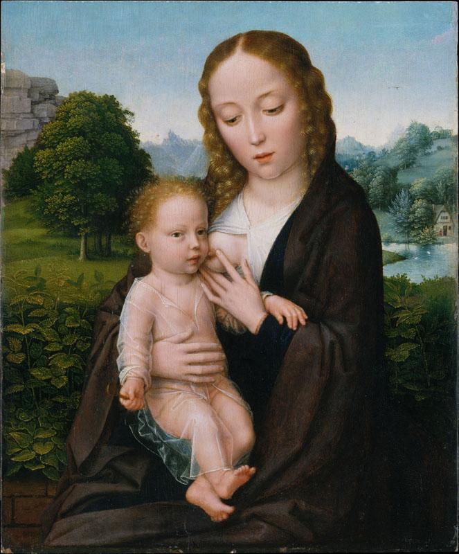 Attributed to Simon Bening--Virgin and Child
