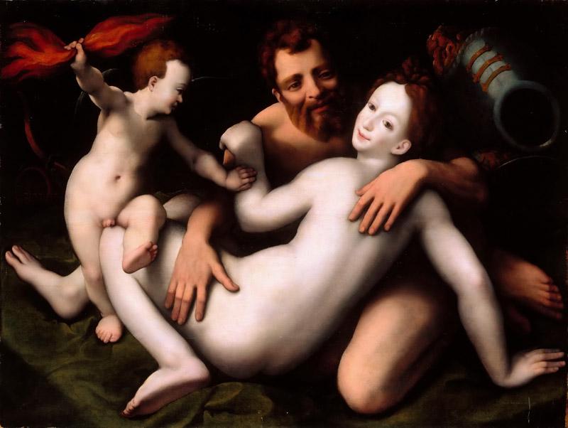 Attributed to Willem Key -- Mars, Venus and Cupid
