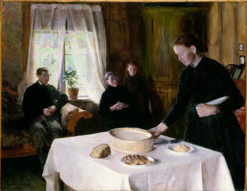 August Eiebakke - Laying the Table