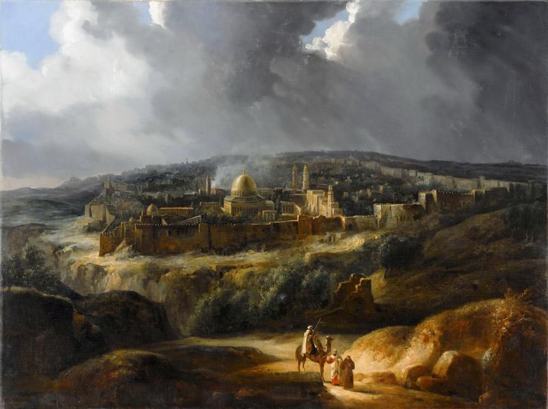 Auguste Forbin -- Jerusalem Seen from Mount Josaphat