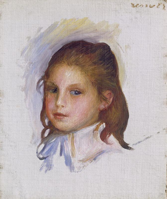 Auguste Renoir - Child with Brown Hair