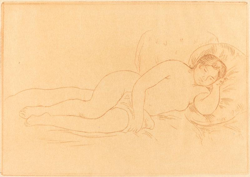 Auguste Renoir - Female Nude Reclining