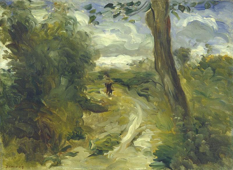 Auguste Renoir - Landscape between Storms