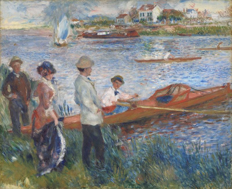 Auguste Renoir - Oarsmen at Chatou