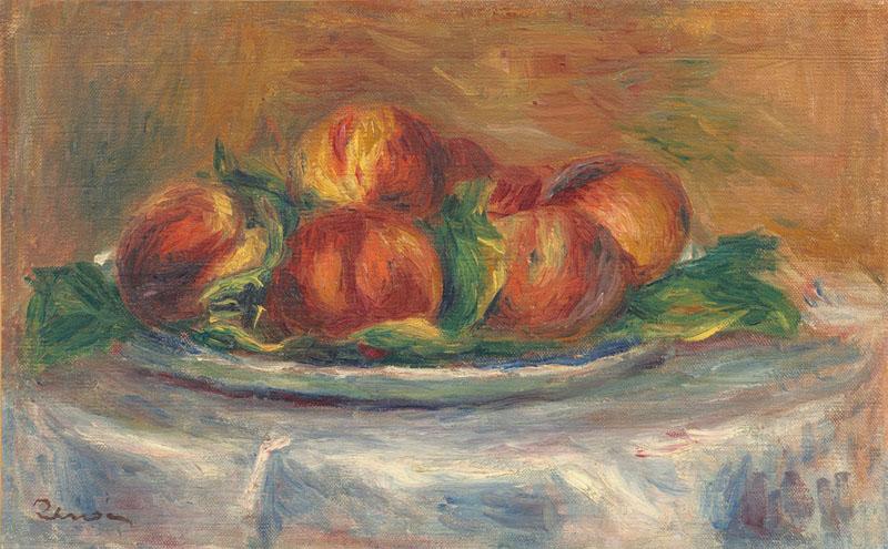 Auguste Renoir - Peaches on a Plate