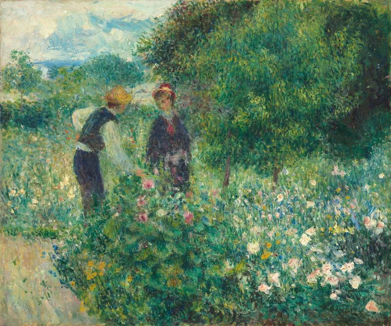 Auguste Renoir - Picking Flowers