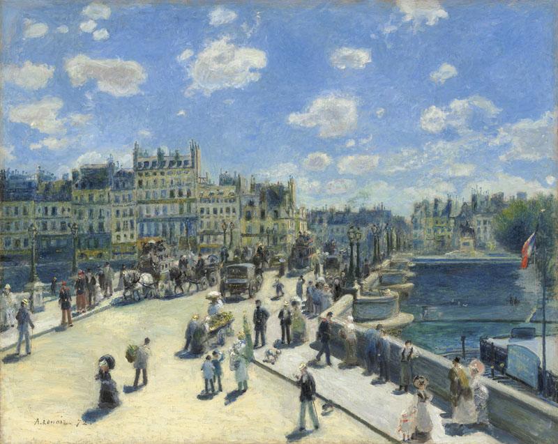 Auguste Renoir - Pont Neuf, Paris