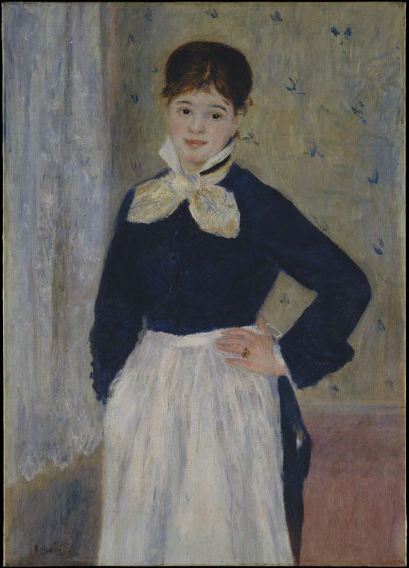 Auguste Renoir -A Waitress at Duval Restaurant
