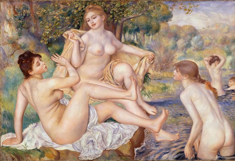 Auguste Renoir -French - The Large Bathers