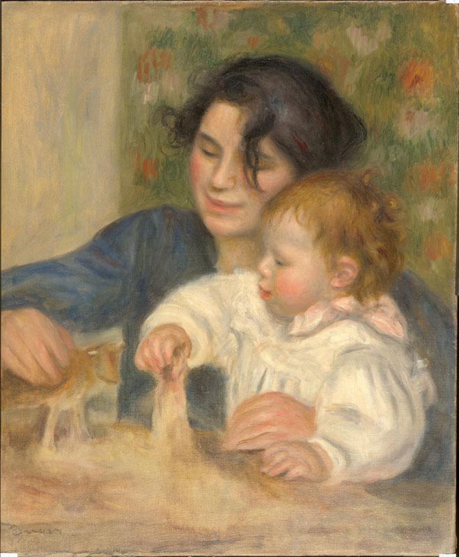 Auguste Renoir -Gabrielle et Jean, by Pierre-Auguste Renoir, from C2RMF