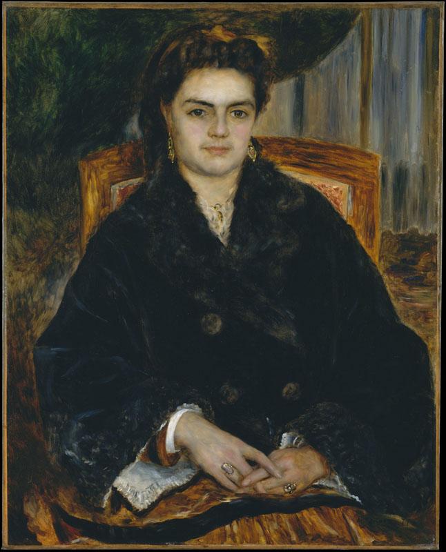 Auguste Renoir -Madame Edouard Bernier