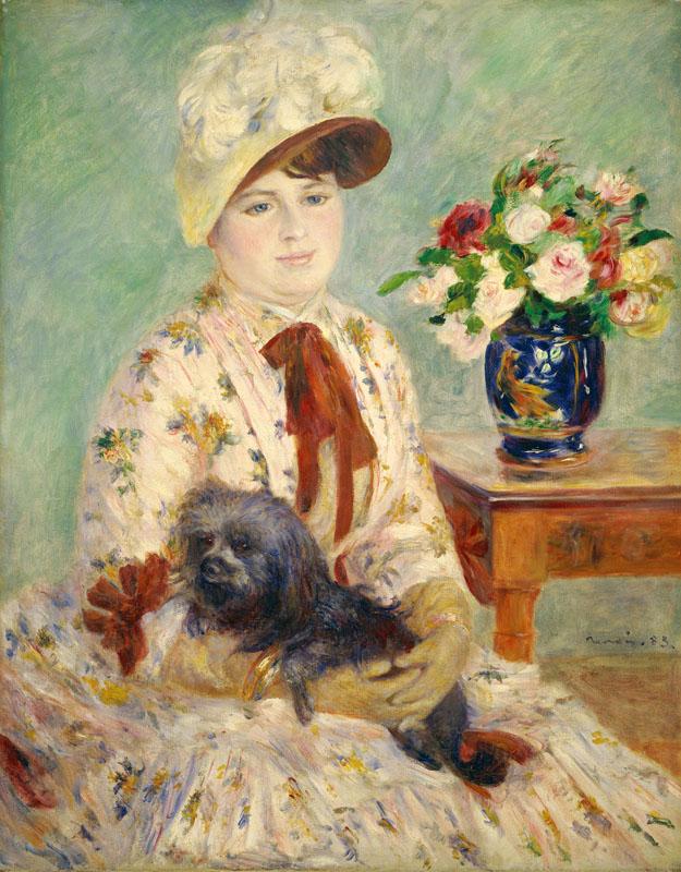Auguste Renoir -Mlle Charlotte Berthier