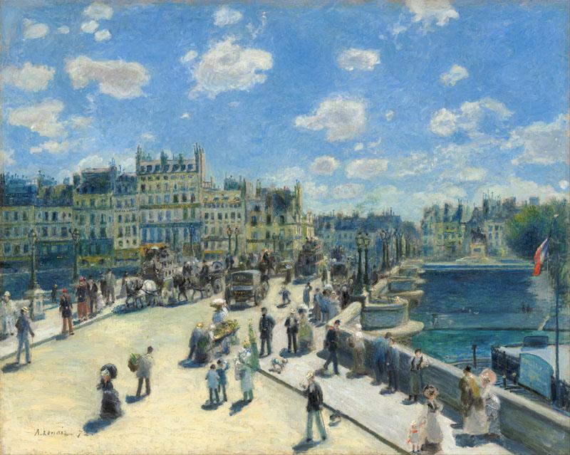 Auguste Renoir -Pont Neuf, Paris