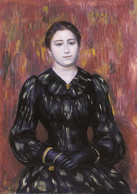 Auguste Renoir -Portrait of Mme