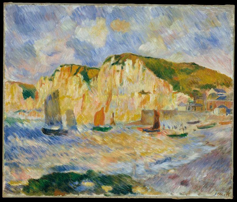 Auguste Renoir -Sea and Cliffs
