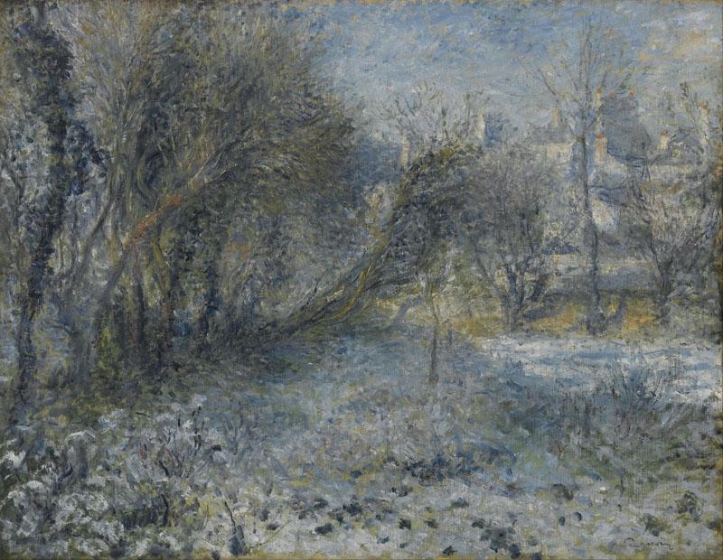 Auguste Renoir -Snow-covered Landscape