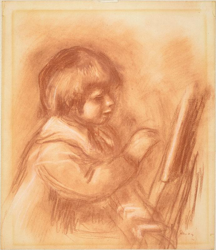 Auguste Renoir -The Artist Son Claude or Coco