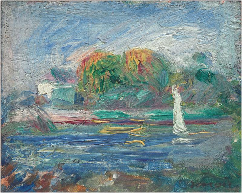 Auguste Renoir -The Blue River