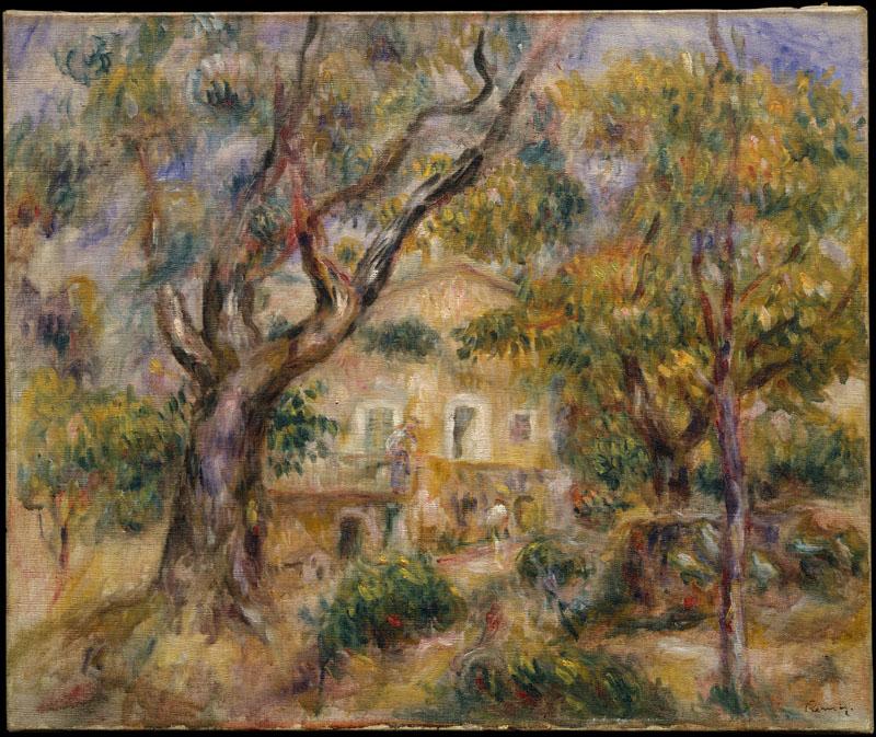 Auguste Renoir -The Farm at Les Collettes, Cagnes