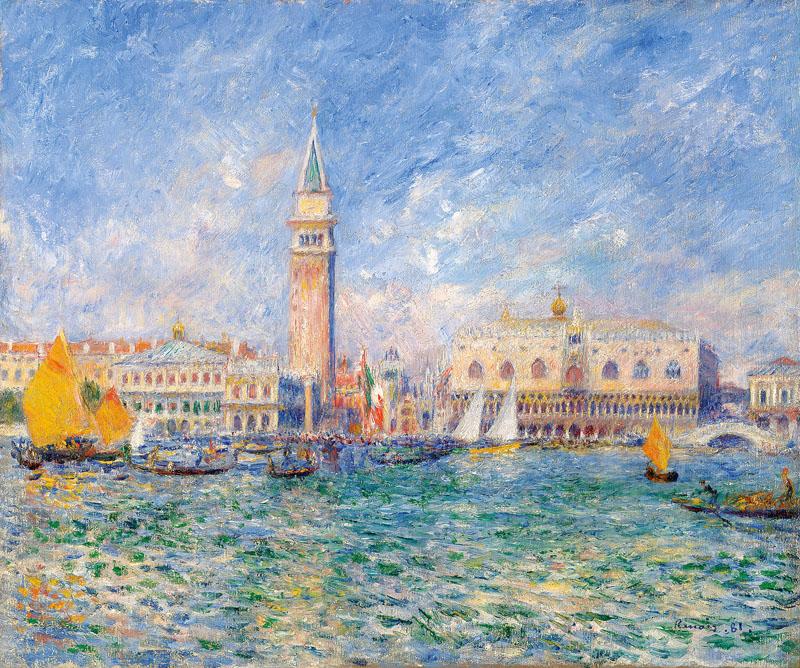 Auguste Renoir -Vue de Venise