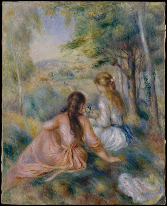 Auguste Renoir--In the Meadow