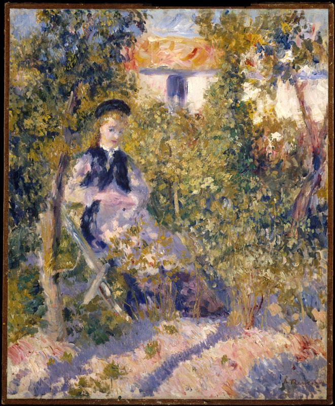 Auguste Renoir--Nini in the Garden (Nini Lopez)