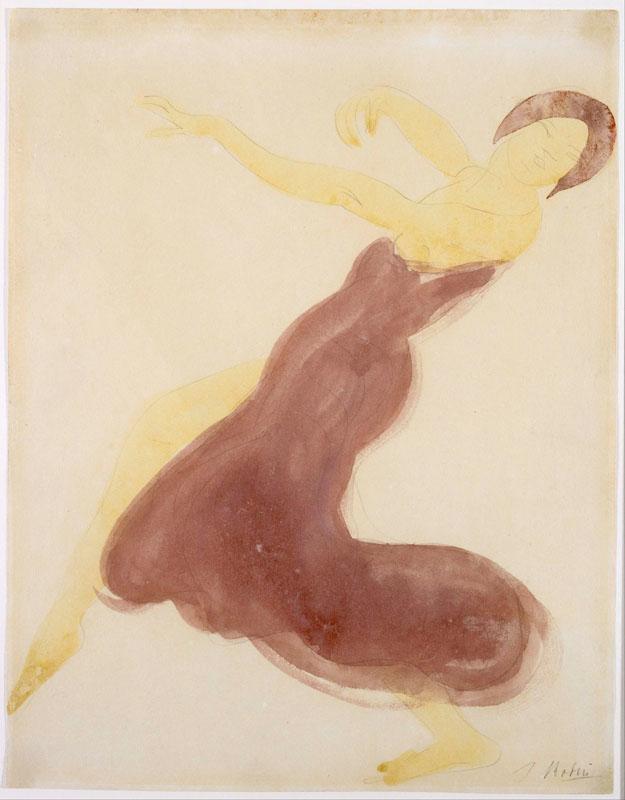 Auguste Rodin (1840-1917)-Dancer