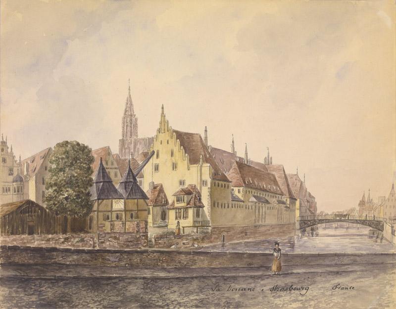 Auguste de Peellaert - The Danube of Strasbourg