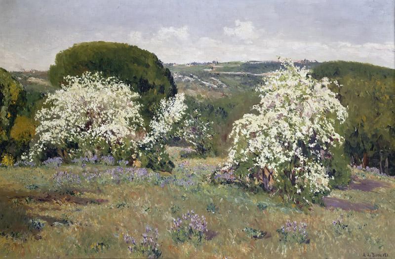 Aureliano de Beruete y Moret - Flowering Hawthorn