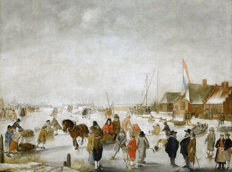 Avercamp, Barend -- IJsvermaak, 1630-1679