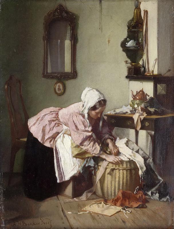 Bakker Korff, Alexander Hugo -- De lappenmand, 1850-1882