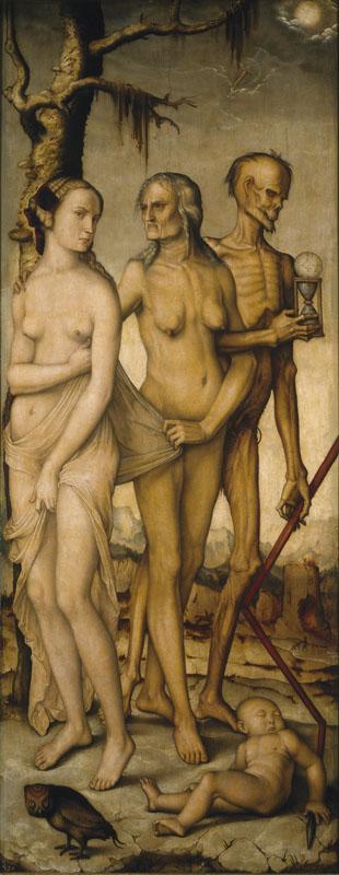 Baldung Grien, Hans-Las Edades y la Muerte-151 cm x 61 cm