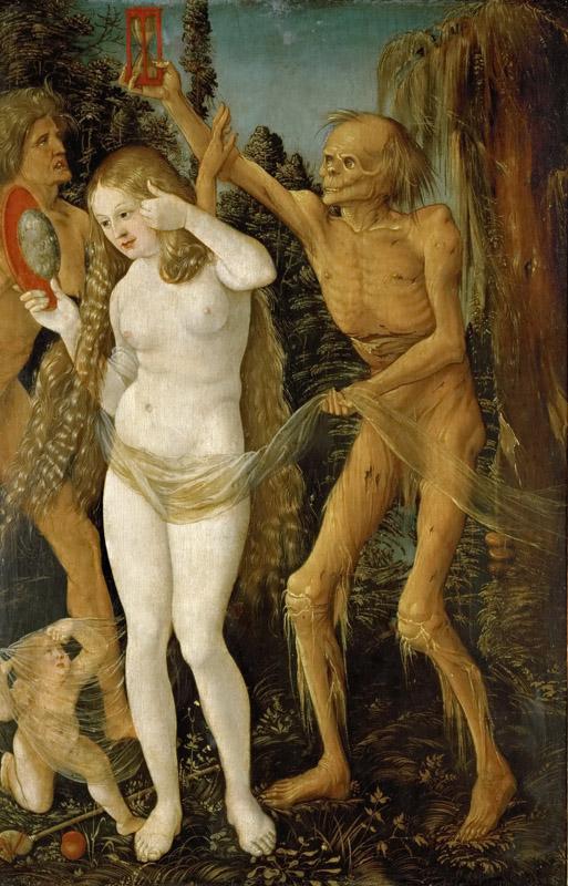 Baldung, Hans (1485-1545) -- Three Ages of Woman and Death