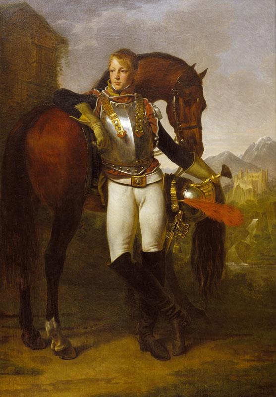 Baron Antoine-Jean Gros - Portrait of Second Lieutenant Charles Legrand