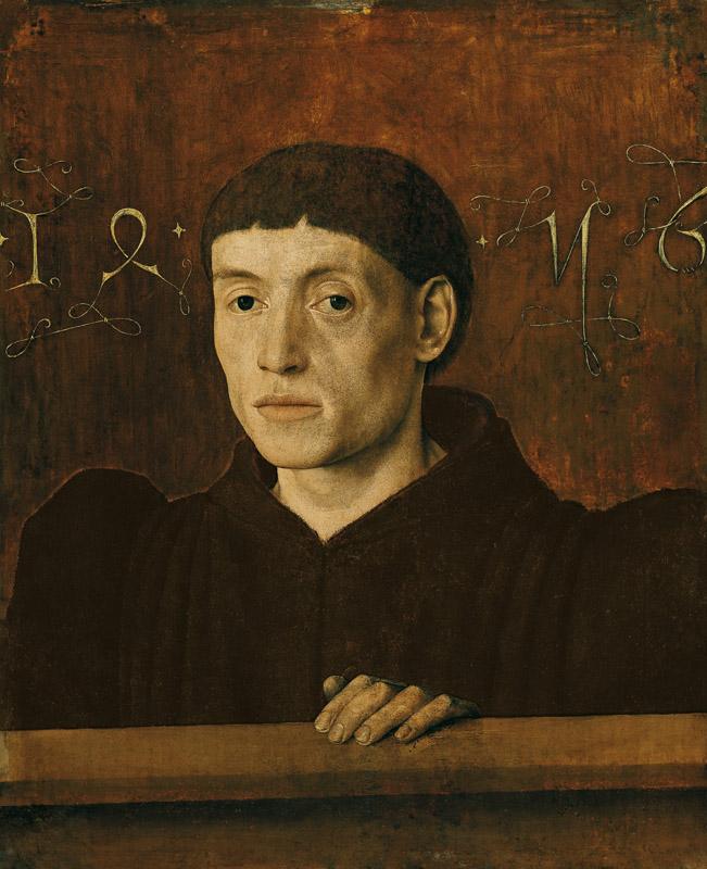 Barthelemy d Eyck - Portrait of a Man, 1456