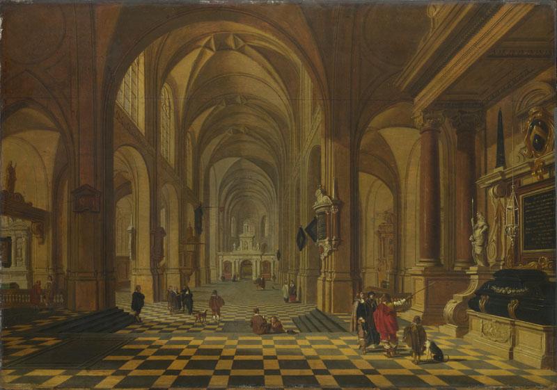 Bartholomeus van Bassen - Interior of a Church